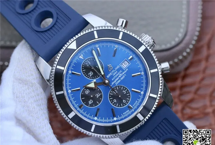 Breitling Superocean A1332024.C817.152A OM Factory 1:1 Best Edition Replica Watch Blue Strap